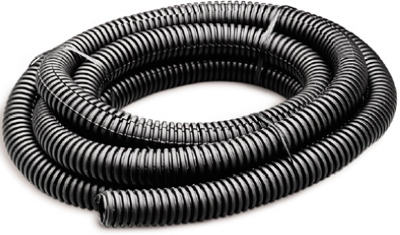 1"x5'GRY Poly Flex Tube