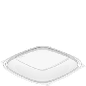 Dart C2464BDL PET Lid for 24-64 oz Black Bowl 252/CS