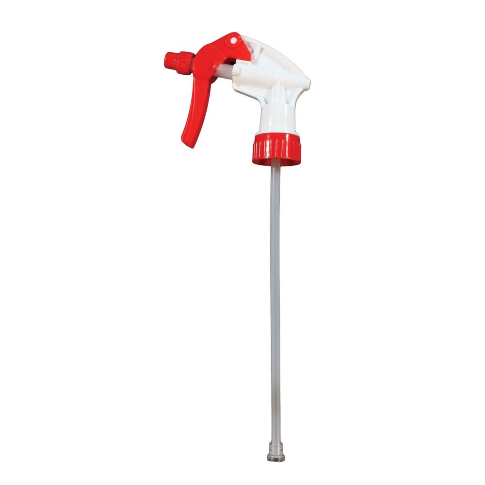 Hospeco 5906 General Purpose HD Trigger Sprayer 9 7/8" Red/White