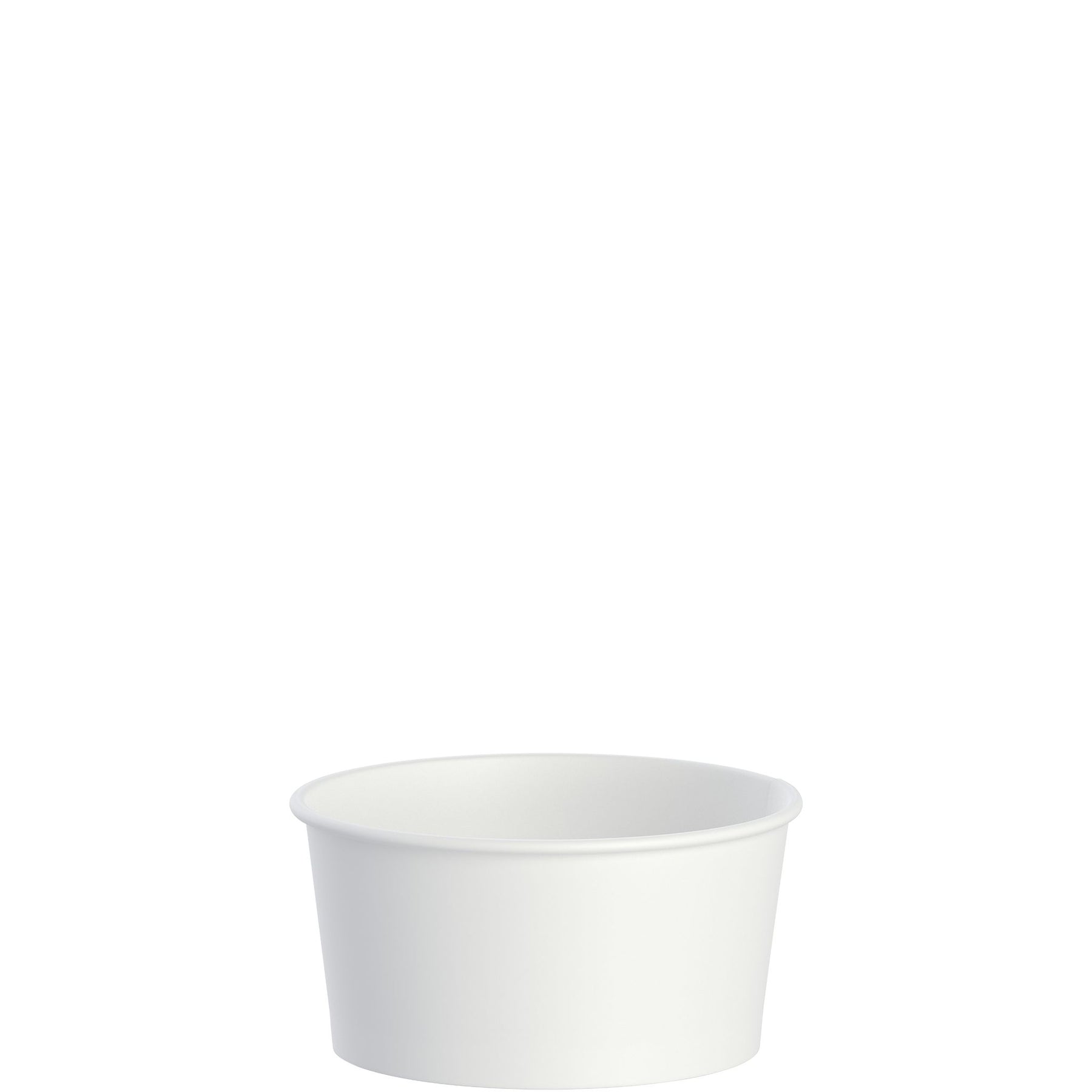 Solo Cup VS606X-02050 Container Paper Treated 6 oz Squat White 1000/CS