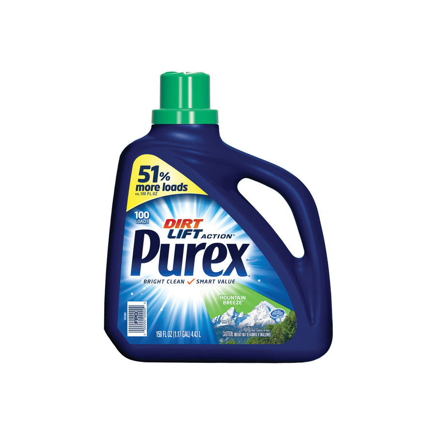 Dial 05016 Purex Liquid Laundry Detergent 150 oz. Mountain Breeze 4/CS