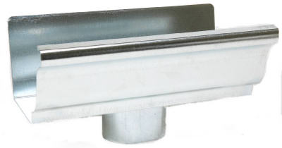 5" MF Steel End w/Drop