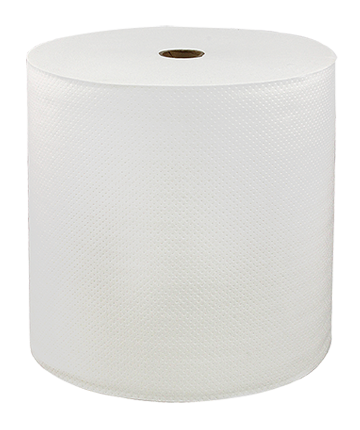 Solaris 46898 LoCor Hardwound Towel White 1-Ply 7" X 850' 6/CS