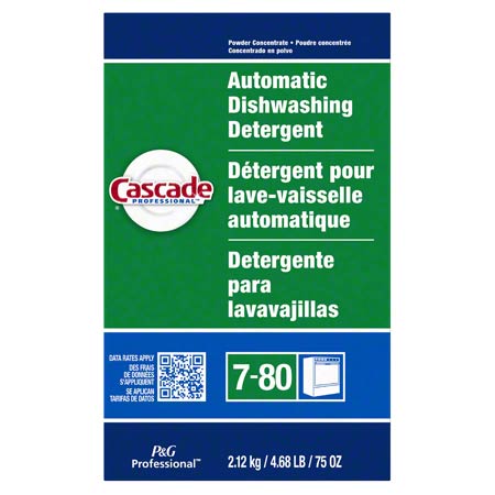 Cascade 59535 Cascade Powder Dishwasher Detergent 75 oz Fresh Scent 7/CS