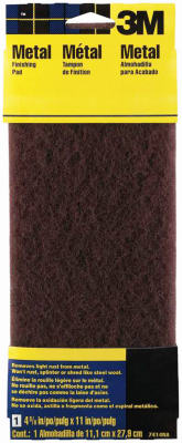 4-1/2x11 MTL Finish Pad