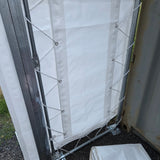 Front Panel with Winch Door for W20' Container Shelter