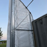 Front Panel with Winch Door for W20' Container Shelter