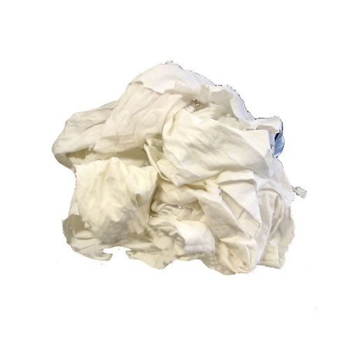 Hospeco 340-25 Reclaimed White Knits (T-shirt) White 25/CS