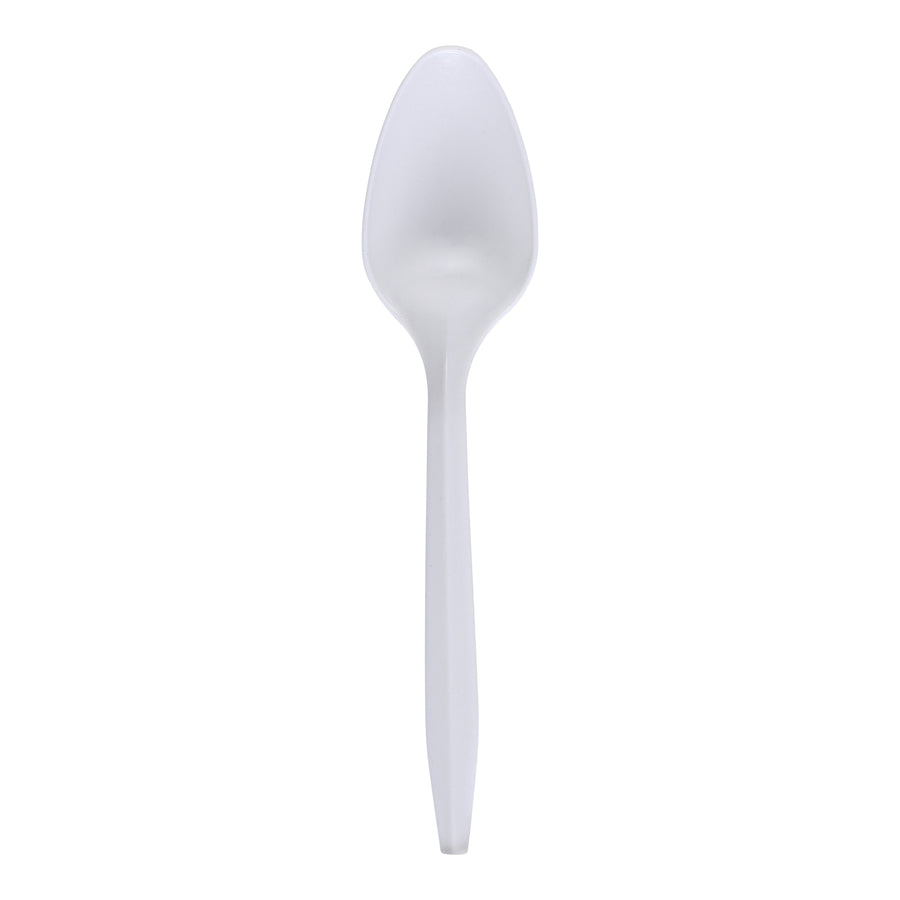 Empress E178002 Medium Weight Teaspoon Polypro White Wrapped Dense Pack 1000/CS