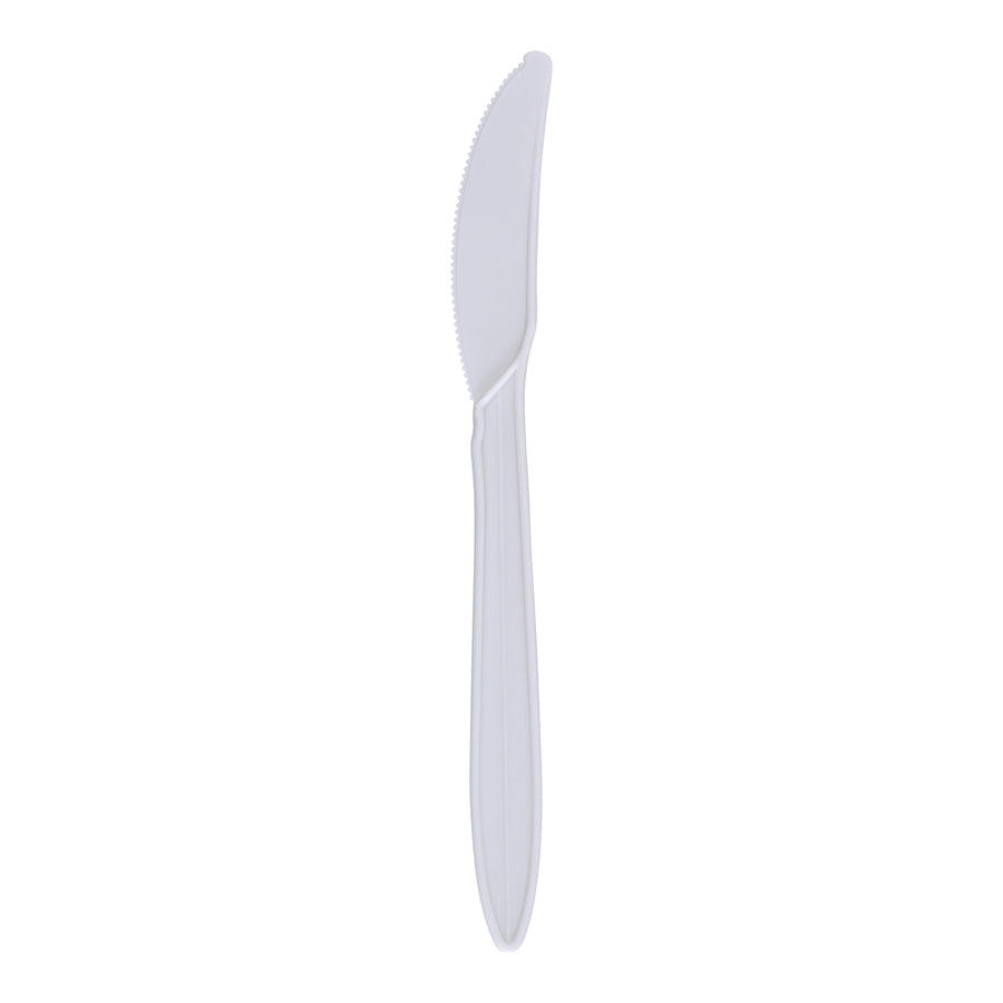 Empress E178003 Medium Weight Knife Polypro White Wrapped Dense Pack 1000/CS