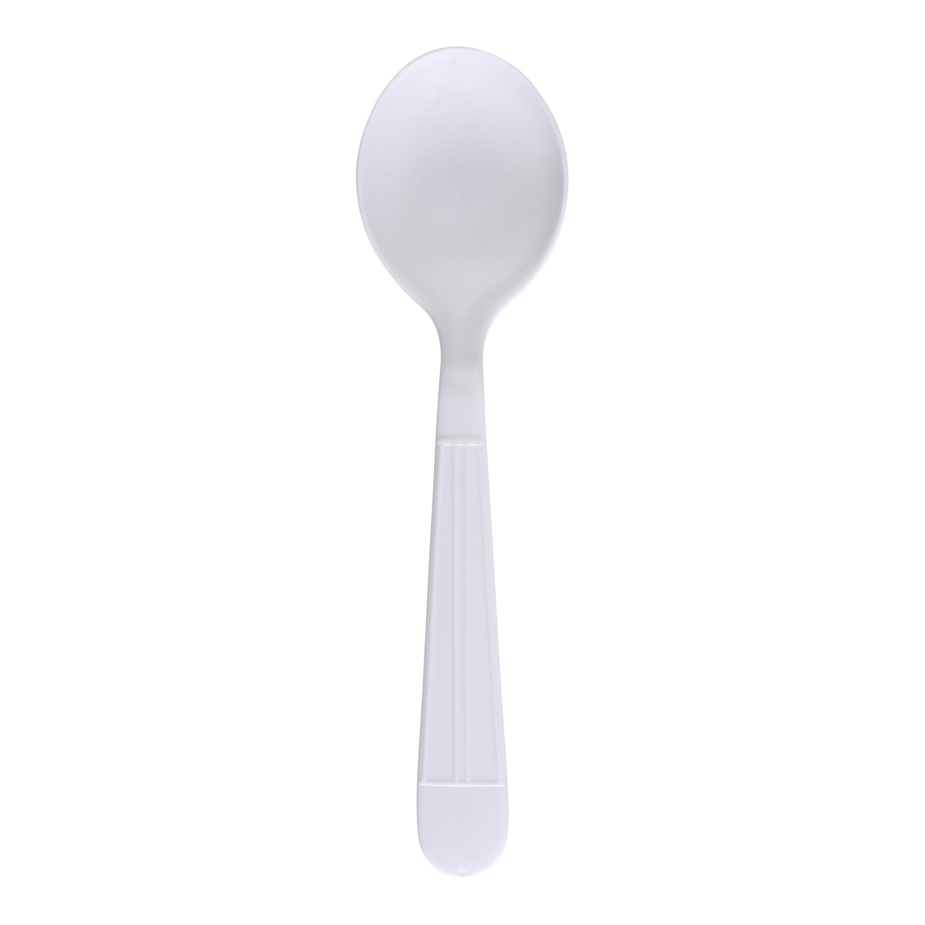 Empress E177004 Heavy Weight Soupspoon Polypro White Dense Pack 1000/CS