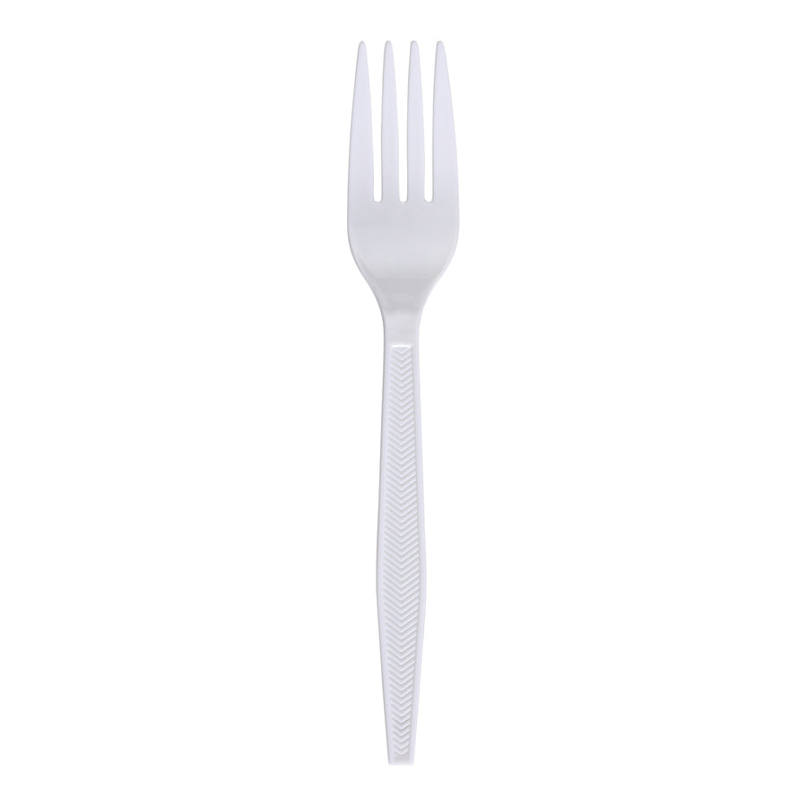 Empress E181001 Heavy Weight Fork Polystyrene White Dense Pack 1000/CS