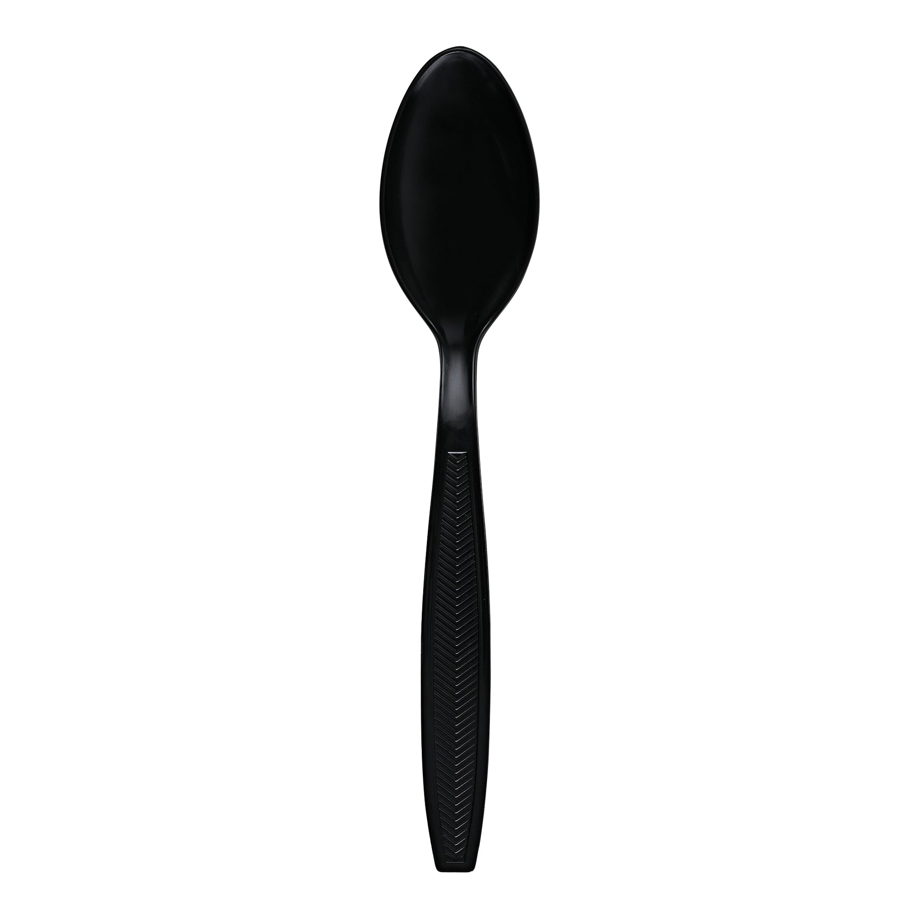Empress E183002 Heavy Weight Teaspoon Polystyrene Black Dense Pack 1000/CS