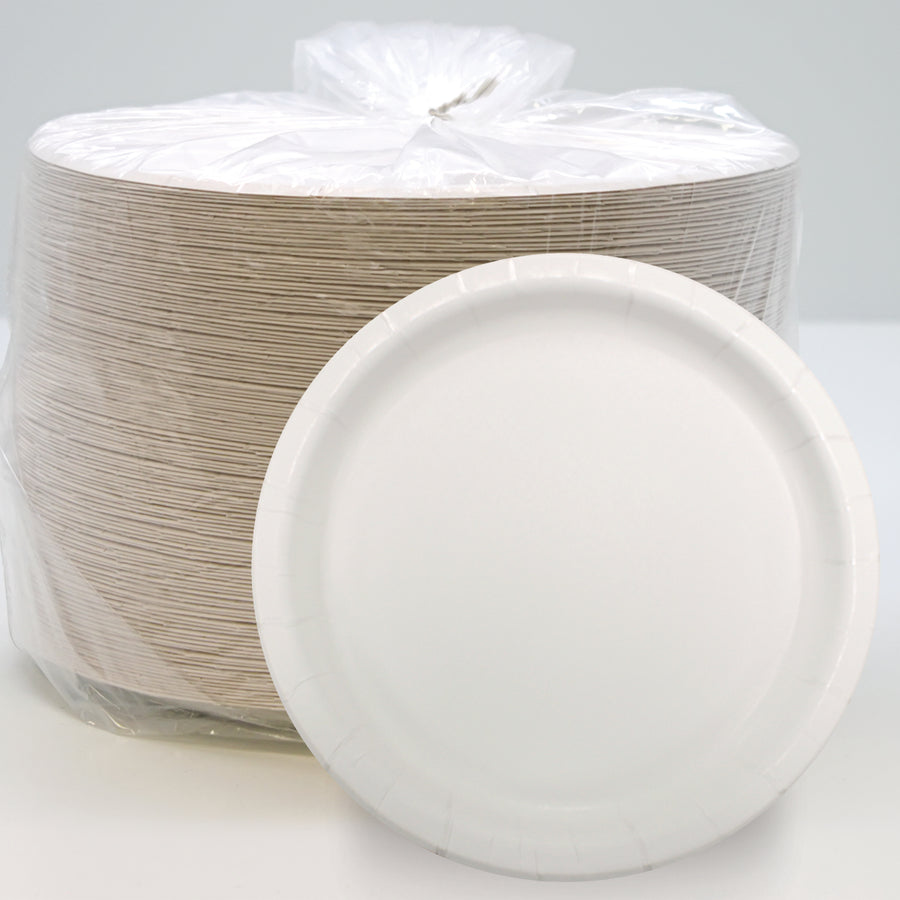 Aspen 22381 Ultra Smoothwall Coated Paper Plate 10 1/16" White Heavy Weight 250/CS