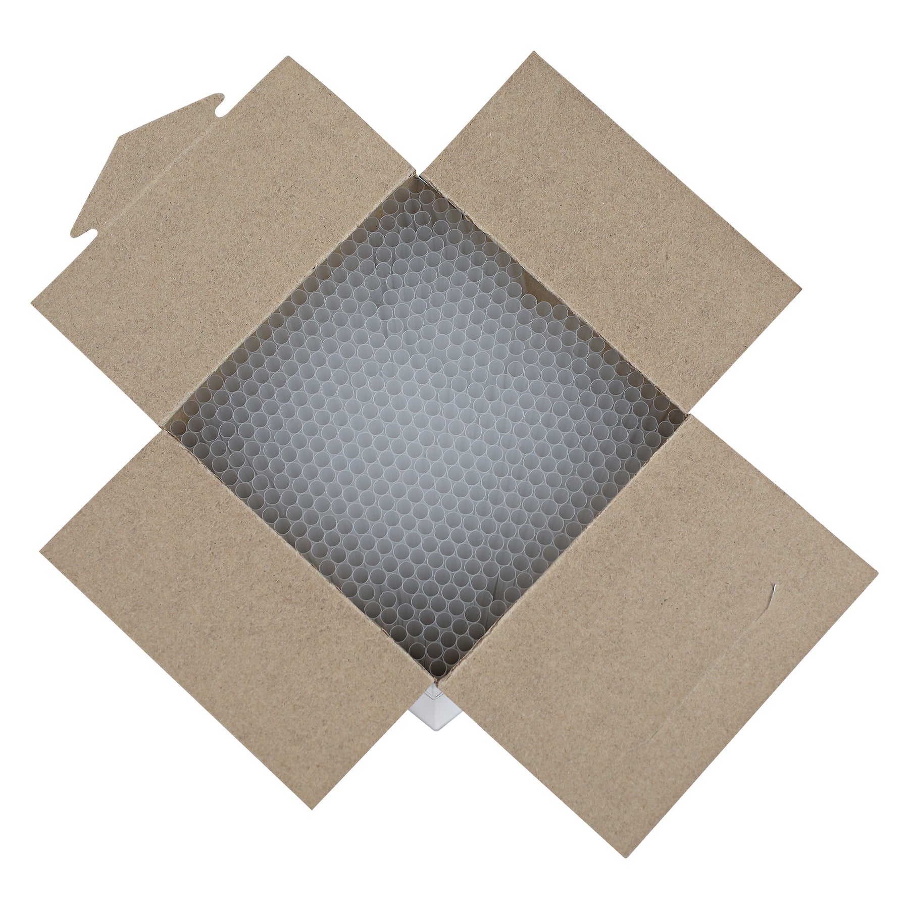 Empress E162004 Jumbo Straw Unwrapped 7.75" Clear Boxed 12000/CS