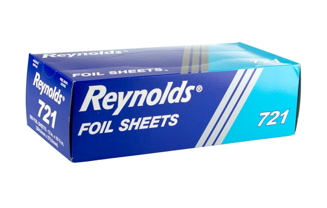 Pactiv 721 12x10-3/4 Foil Pop-up Sheet Reynolds 3000/CS