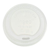 Primeware CHCL-1020 CPLA Hot Cup Lid 10-20 oz Compostable