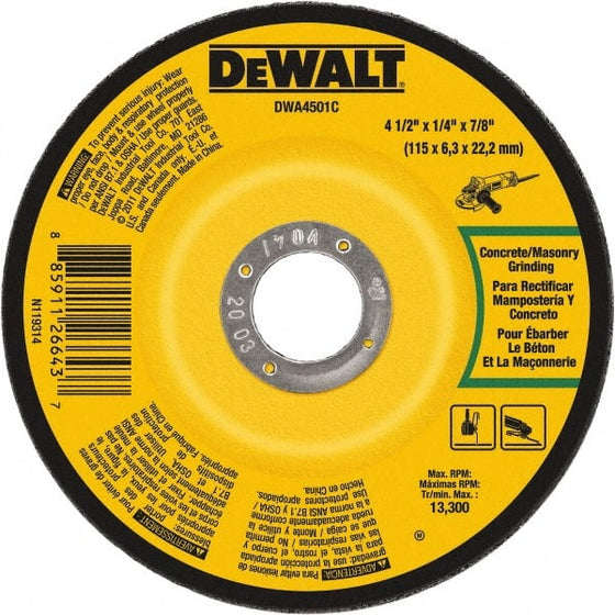 4-1/2x1/4x7/8 Mas Wheel, 25/Pack