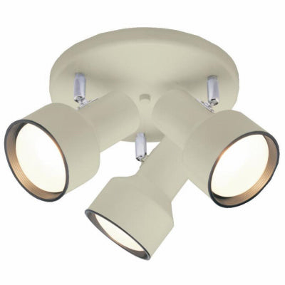 3 LGT WHT Ceil Fixture