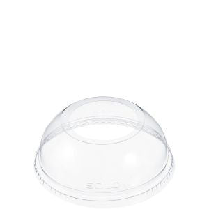 Dart DLW626 Pet dome Lid Clear w/Wide Hole Clear 1000/CS