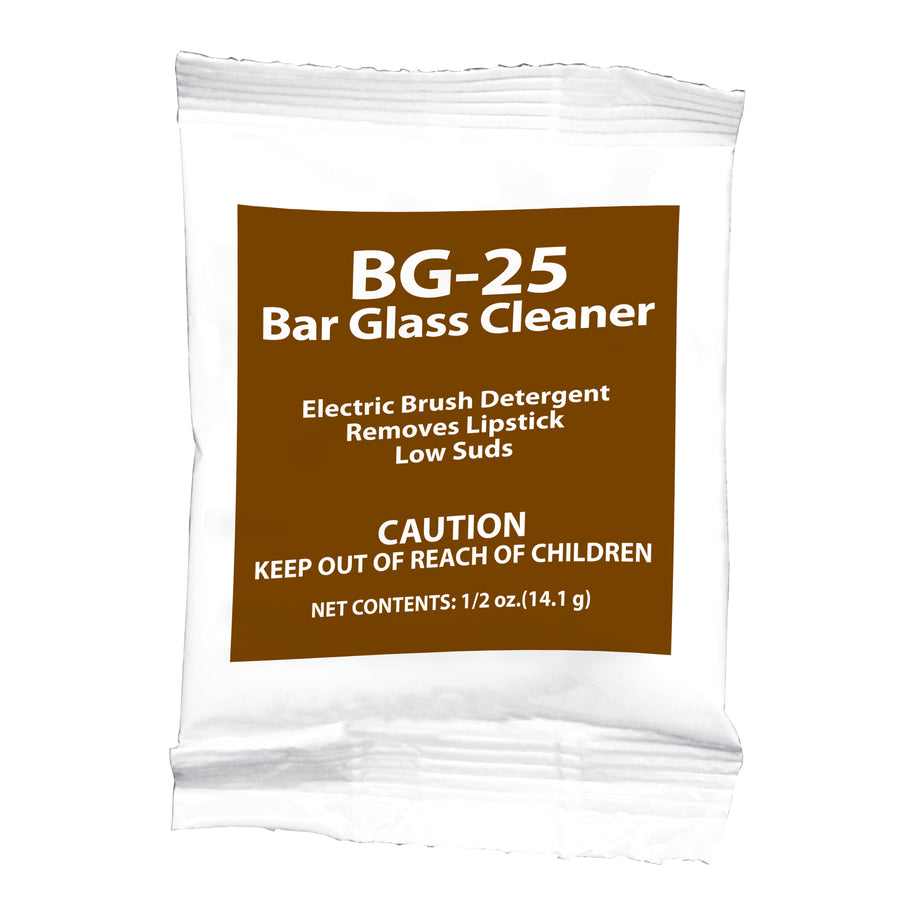 Midlab Inc. 232000-69 BG-25 Convenience Bar Glass Cleaner 0.5 oz. Packet No Scent BG2320 200/CS