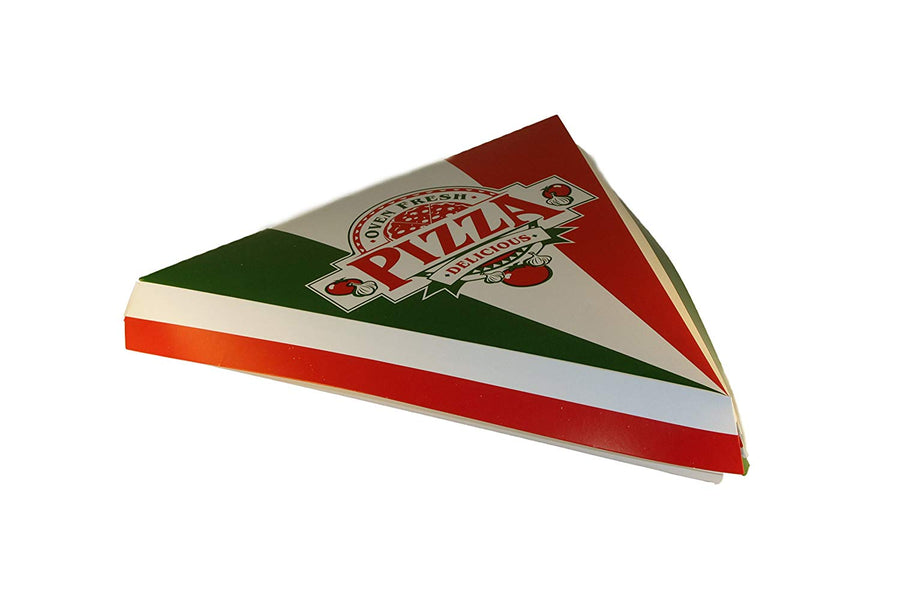 SQP 9856 Pizza Slice Carton 2 Color Print 9.25"x 10.5" 200/CS