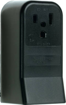 50A BLK 2P Surf Outlet