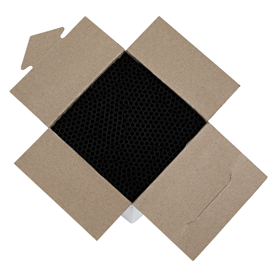 Empress ECK775BK Semi Slim Straw / Stirrer Unwrapped 7.75" Black 5000/CS
