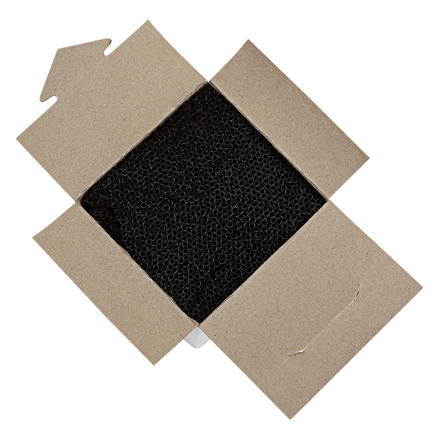 Empress ECK525BR Cocktail Straw / Stirrer Unwrapped 5.25" Brown Boxed 10000/CS