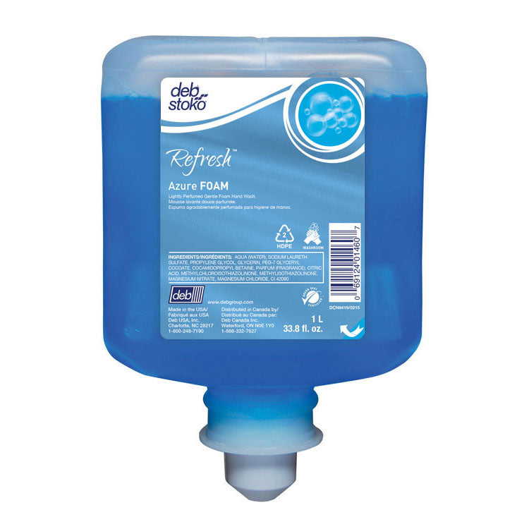 SC Johnson Professional AZU1L Refresh Azure Foam Hand Wash 1L Cartridge 6/CS