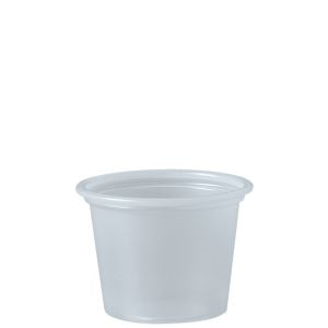 Dart P100N Cup Souffle 1 oz Plastic 2500/CS