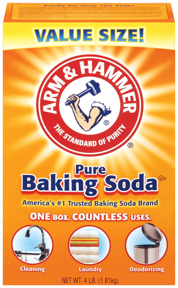 Arm & Hammer 33200-01170 Arm & Hammer Baking Soda 4 lb. 6/CS