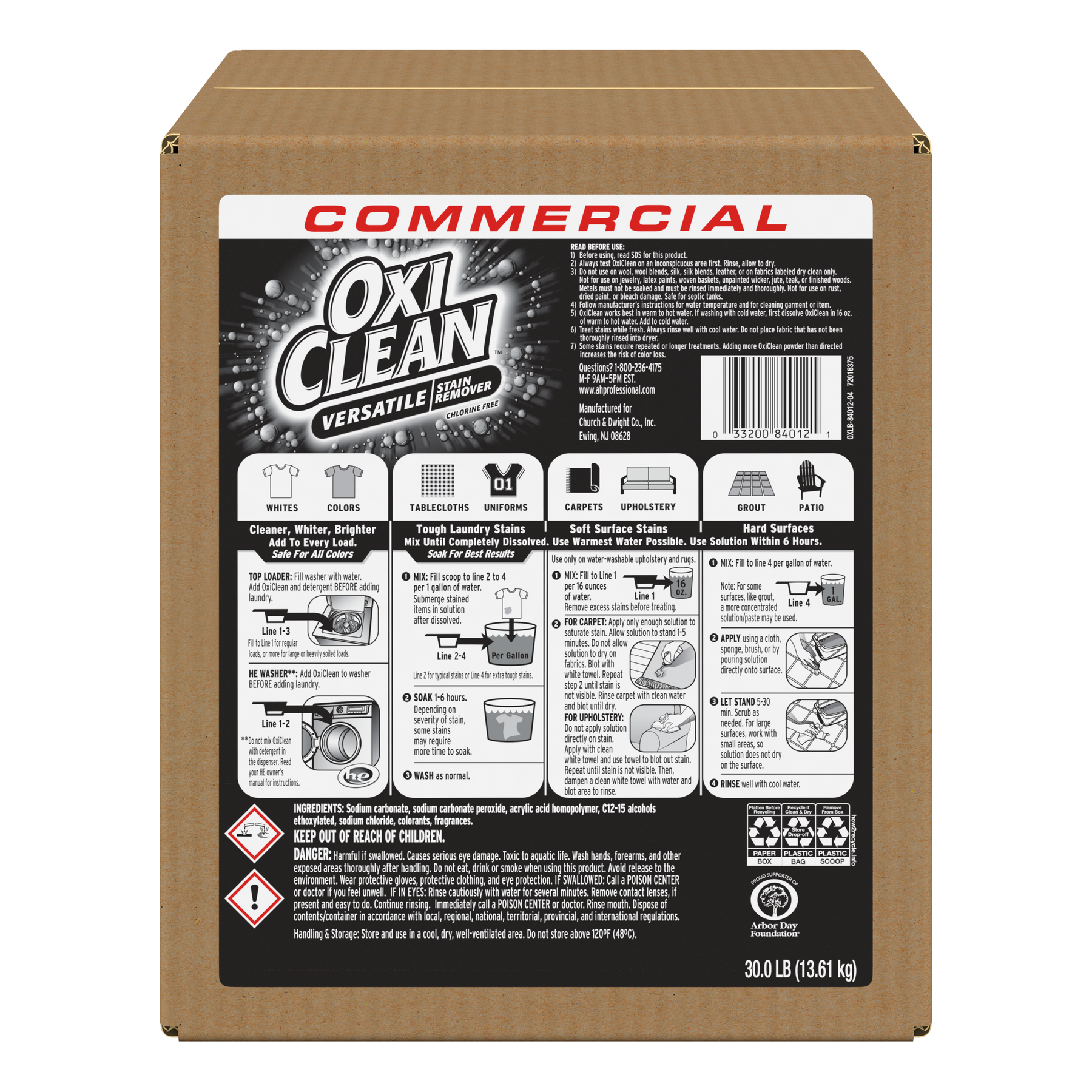 Oxiclean 33200-84012 OxiClean Versatile Stain Remover 30 lb.