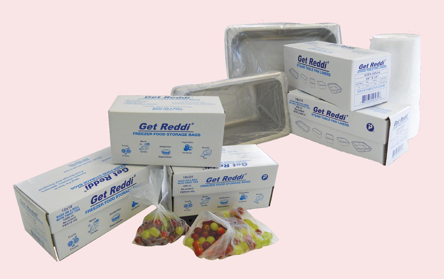 IBS PC657-SP Sandwich Bag Flip Top Saddle Pack 6.5" x 7.0" 2000/CS