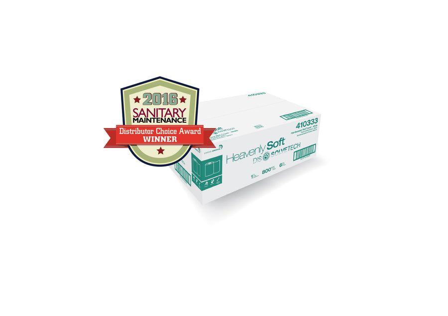 Sofidel 410333 DISSOLVETECH Hardwound Towel 7.85 x 800' White 6/CS