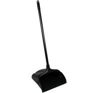 Rubbermaid FG253100BLA-EA Executive Series Lobby Pro Dust Pan Black w/ Long Handle