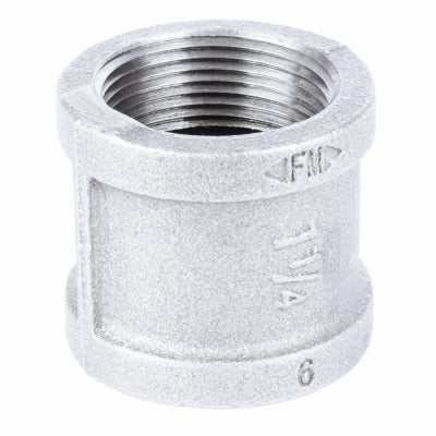1-1/4Galv Coupling/Stop