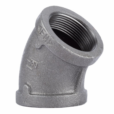 1-1/2 BLK 45 DEG Elbow