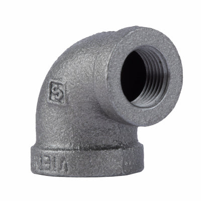 1/2x3/8 BLK Redu Elbow