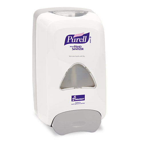 Abilityone 4510015512866 4510015512866, Skilcraft Purell Instant Hand Sanitizer Foam Dispenser, 1,200 Ml, 6.1 X 5.1 X 10.6, Dove Gray, 6/box