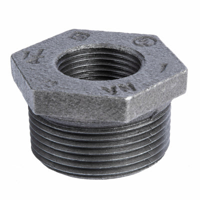 1x1/2 BLK Hex Bushing