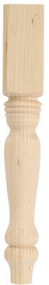 29" Pine Table Leg