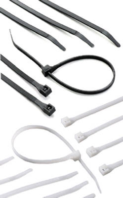 4PK 15" BLK Cable Tie