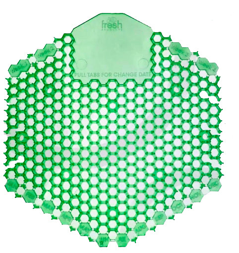 Fresh Products 3WDS-F-08-BX Wave 3D Urinal Screen Blue Ocean Mist Scent 10/BX