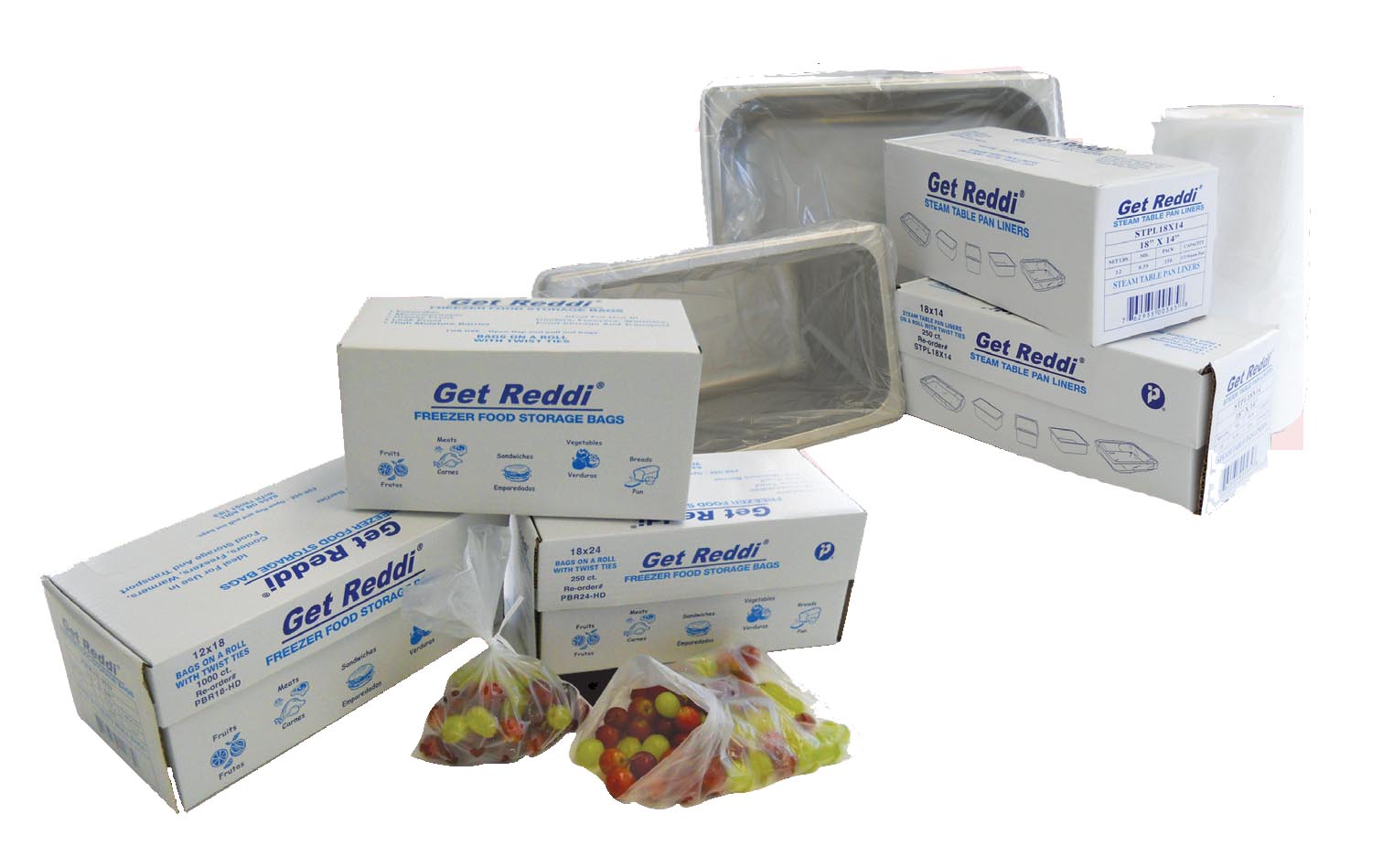 IBS PBR1014 10X14 Poly Roll Bag .75mil Clear 1000/CS