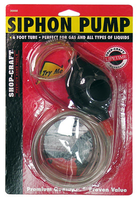 Siphon Transfer Pumps & Tubes