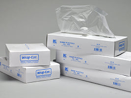 Elkay Plastics K-8 Wrap-Eze HDPE Pop-Up Sheets Clear 8" X 10.75" 0.45 Mil 10000/CS