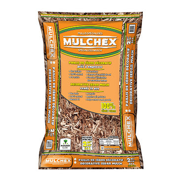 2CUFT NAT Cedar Mulch