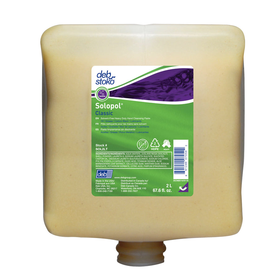 SC Johnson Professional SOL2LT Solopol Classic Heavy Hand Cleaner 2L Cartridge 4/CS