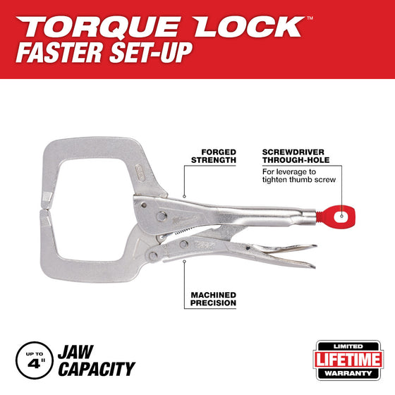 11" C-Clamp/Reg Jaws